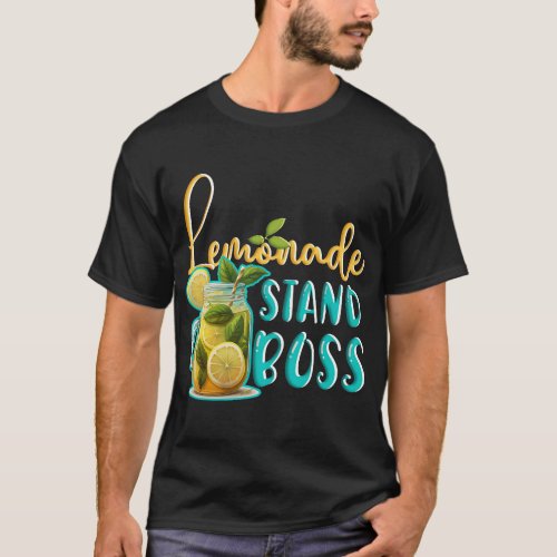 Lemonade CEO Security Stand Boss Lemon Juice 22 T_Shirt
