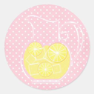 Lemonade Classic Round Sticker