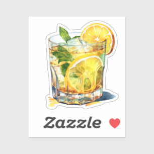 Lemonade Cocktail Drink Sticker