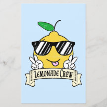 Lemonade Crew - Kawaii Peace Hand and Sunglasses