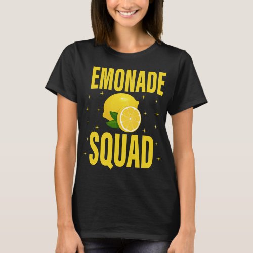 Lemonade Crew Lemon Lover Lemonade Squad Summer Fr T_Shirt