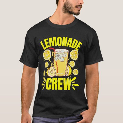 Lemonade Crew Lemon Lover National Lemonade Day Le T_Shirt