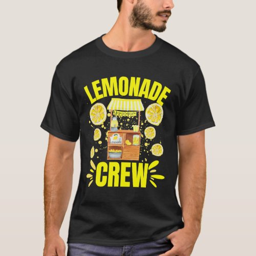 Lemonade Crew Lemon Lover National Lemonade Day Le T_Shirt