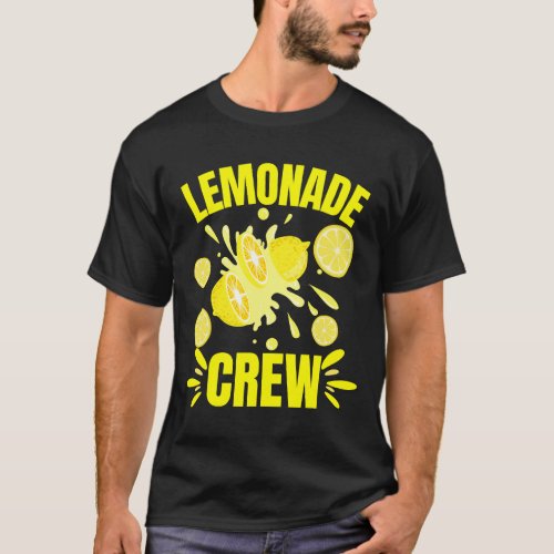 Lemonade Crew Lemon Lover National Lemonade Day Le T_Shirt