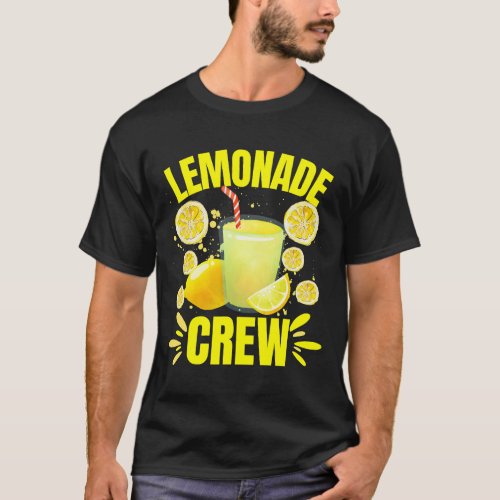 Lemonade Crew Lemon Lover National Lemonade Day Le T_Shirt