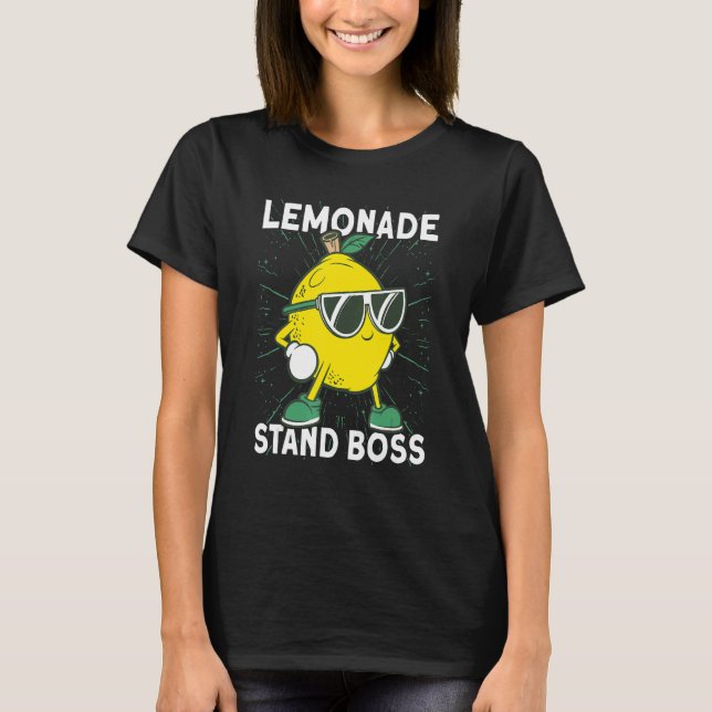 Lemonade Crew Lemonade Stand Boss T-Shirt (Front)