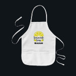 Lemonade Crew Personalized Lemonade Stand Kids' Apron<br><div class="desc">Perfect for all the kids who want to be the CEO of their own lemonade stand.  Get one for each of them and personalize it with their names to let the world know that they are on the Lemonade Crew</div>