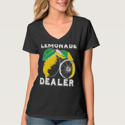 Lemonade Dealer Lemonade Stand For Kids T_Shirt
