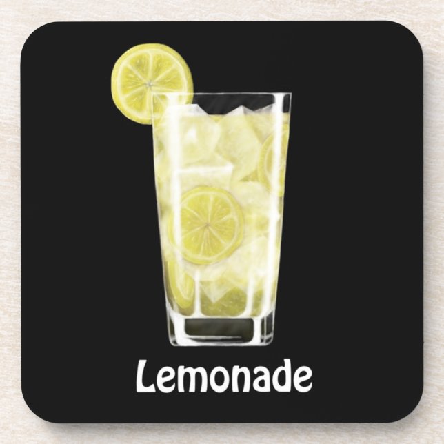 Lemonade Drink Coaster (Front)