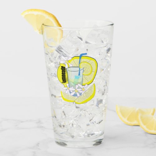 Lemonade Drinking Glass