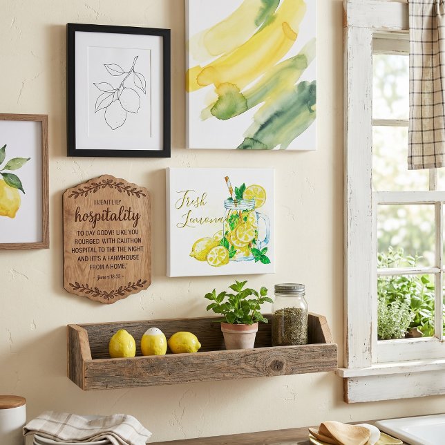 Lemonade  faux canvas print (Creator Uploaded)