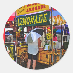 Lemonade For Sale Classic Round Sticker