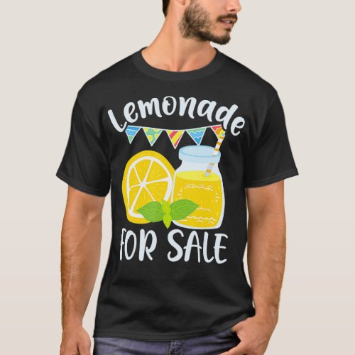 Lemonade For Sale  Cute Lemonade Stand  T_Shirt