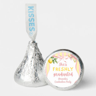 Lemonade Freshly Graduated Lemon Graduation Party Hershey®'s Kisses®