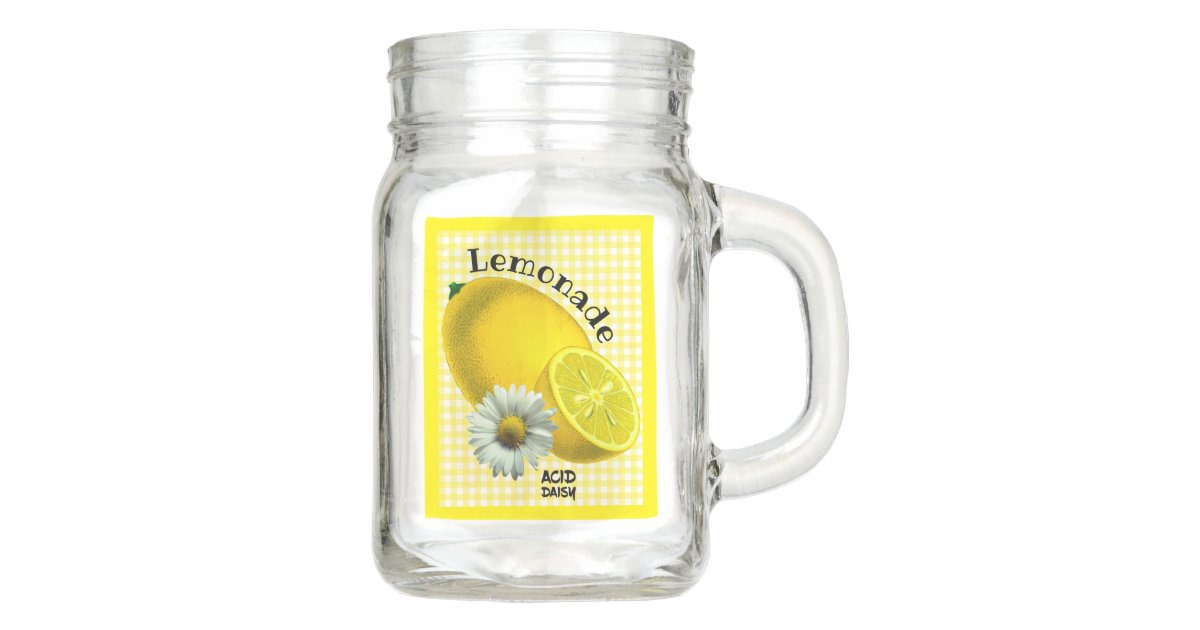 Lemonade Mason Jars Zazzle