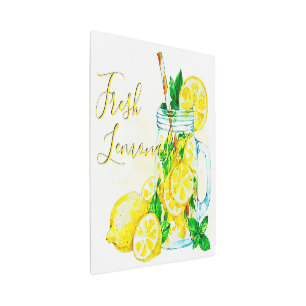 Lemonade metal print