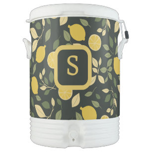 Lemonade Monogram Beverage Cooler