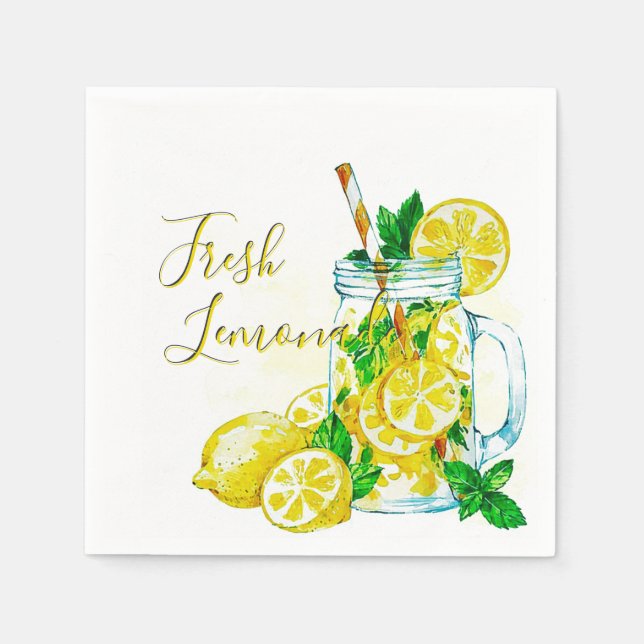 Lemonade Napkins (Front)