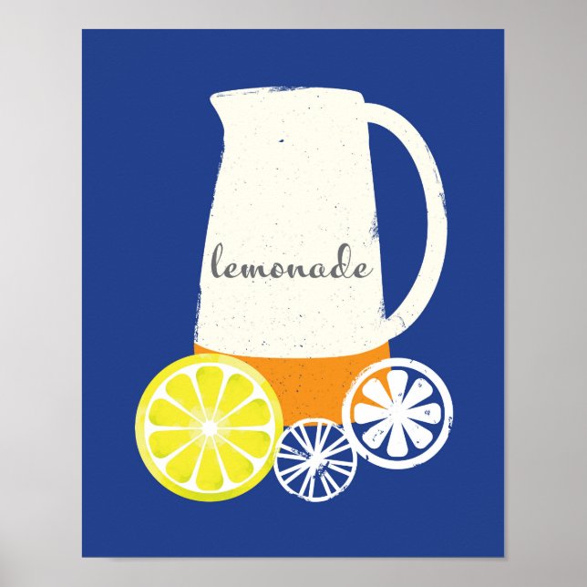 Lemonade Pitcher Poster Art (Front)