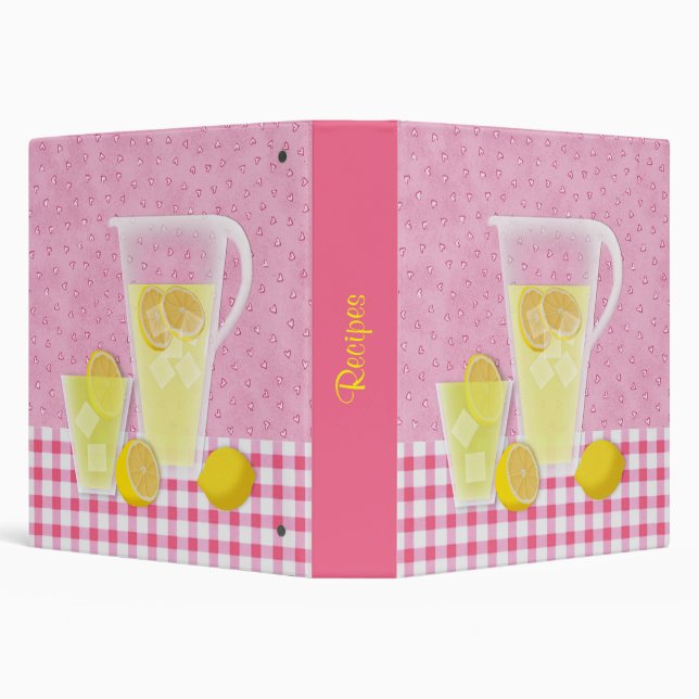 Lemonade Recipe Binder (Background)