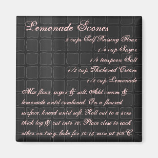 Lemonade Scones Recipe Magnet silk