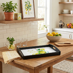 Lemonade serving tray