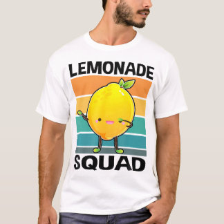 Lemonade Squad For Stand Boss Lemon Juice Summer T-Shirt