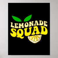 Lemonade Squad Funny For Stand Boss Lemon Juice Su