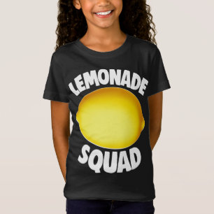 Lemonade Squad Summer Tropical Yellow Fruit T-Shirt