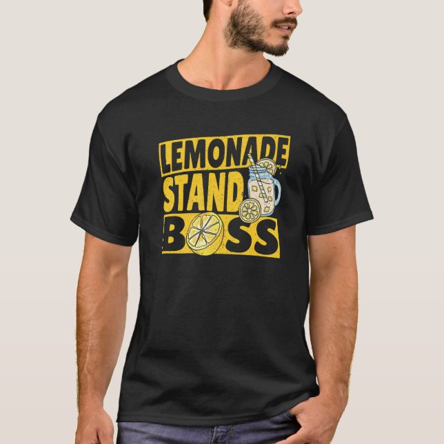 Lemonade Stand Boss Surprise For Lemon Juice Selle T-Shirt (Front)