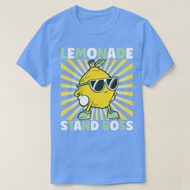 Lemonade Stand Boss T-Shirt (Design Front)
