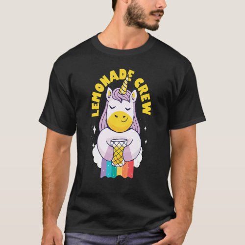 Lemonade Stand Crew Uniform Entrepreneur Kids  Uni T_Shirt