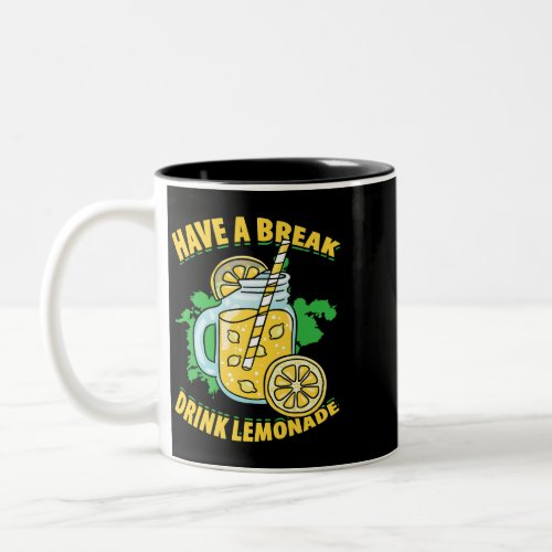 Lemonade Stand For Lemond Stand Founder Lemond Sta Two_Tone Coffee Mug