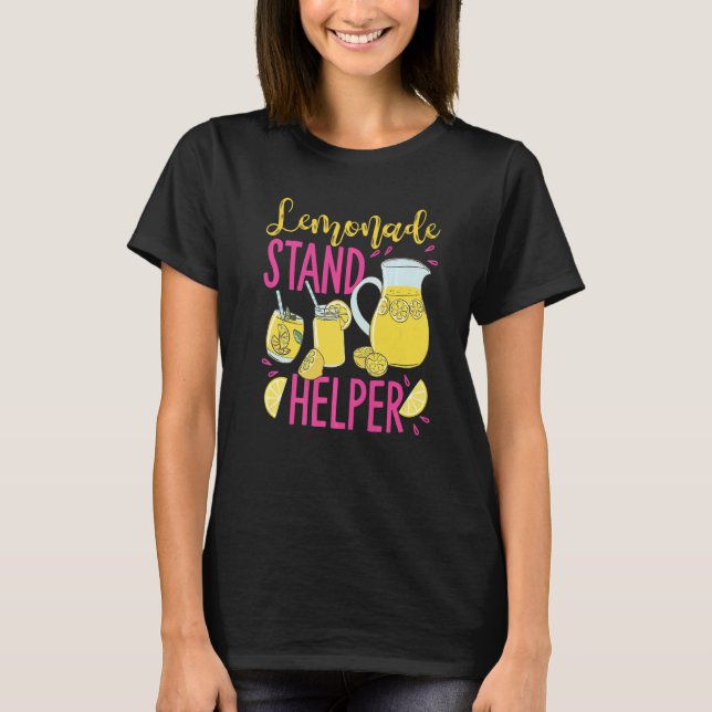 Lemonade Stand Helper For Crew  T-Shirt (Front)