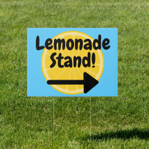 Lemonade Stand Sign