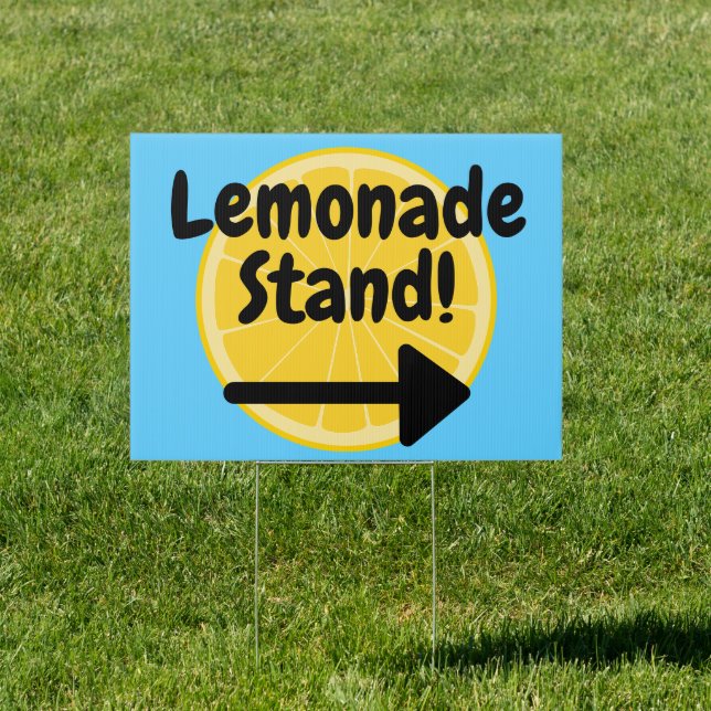 Lemonade Stand Sign (Insitu)