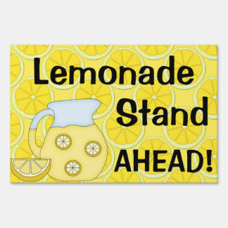 Lemonade Stand Sign