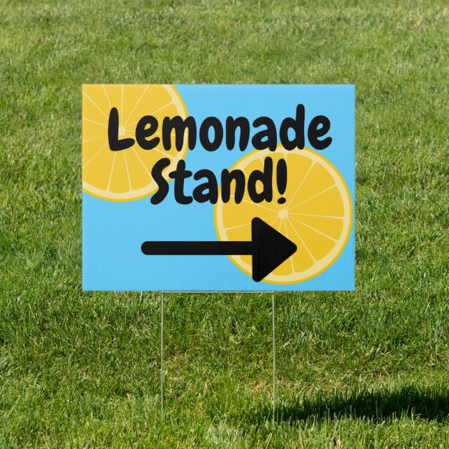Lemonade Stand Sign (Insitu)