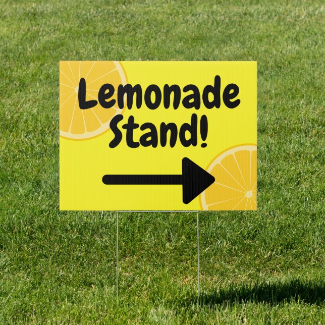 Lemonade Stand Sign (Insitu)