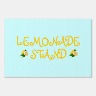 Lemonade Stand Sign