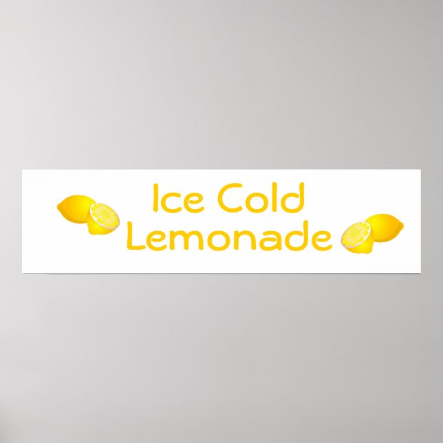 Lemonade Stand Sign (Front)