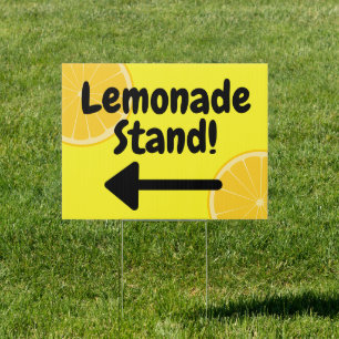 Lemonade Stand Sign
