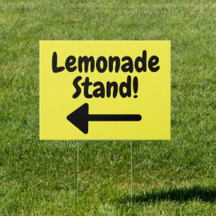 Lemonade Stand Sign