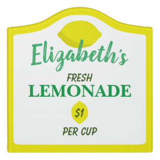 Lemonade Stand Sign