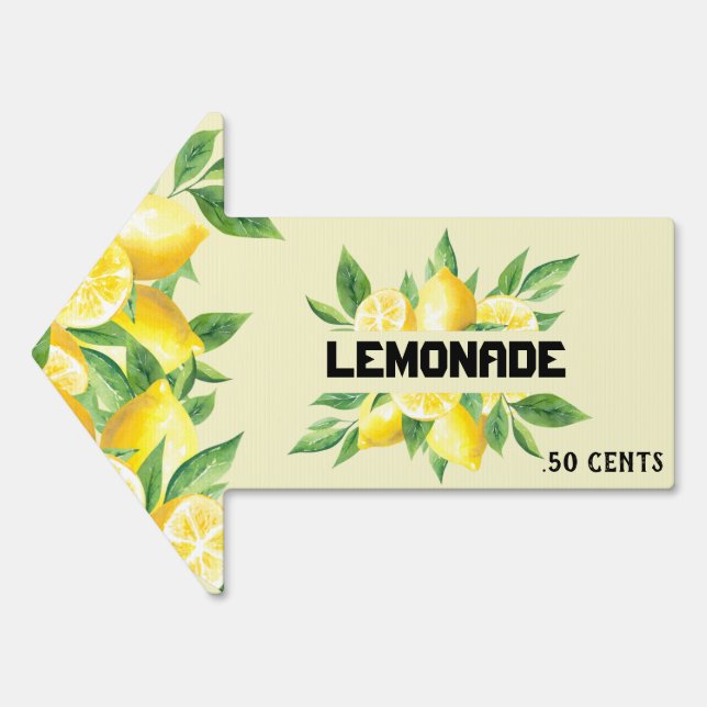 LEMONADE Stand Sign (Front)