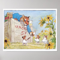 Lemonade Stand Tiger Print