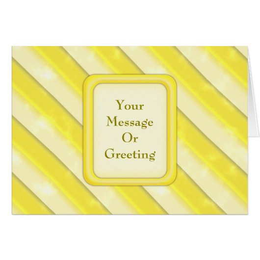 Lemonade Stripes Cards (Front Horizontal)