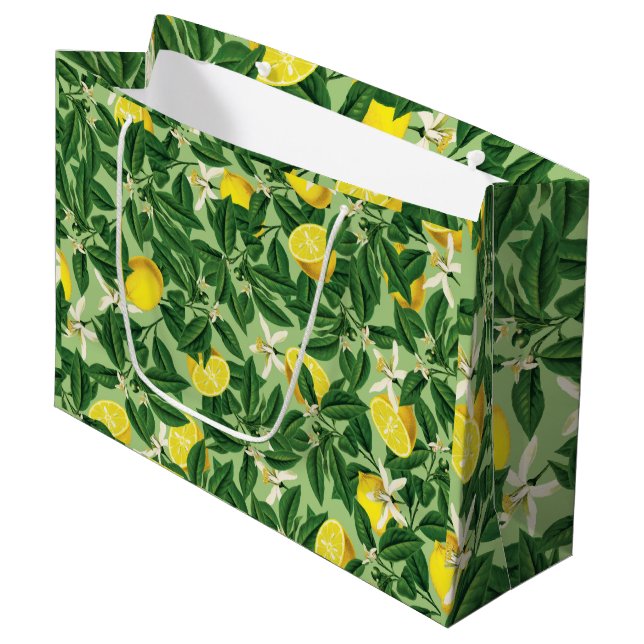 Lemonade V2 Large Gift Bag (Front Angled)