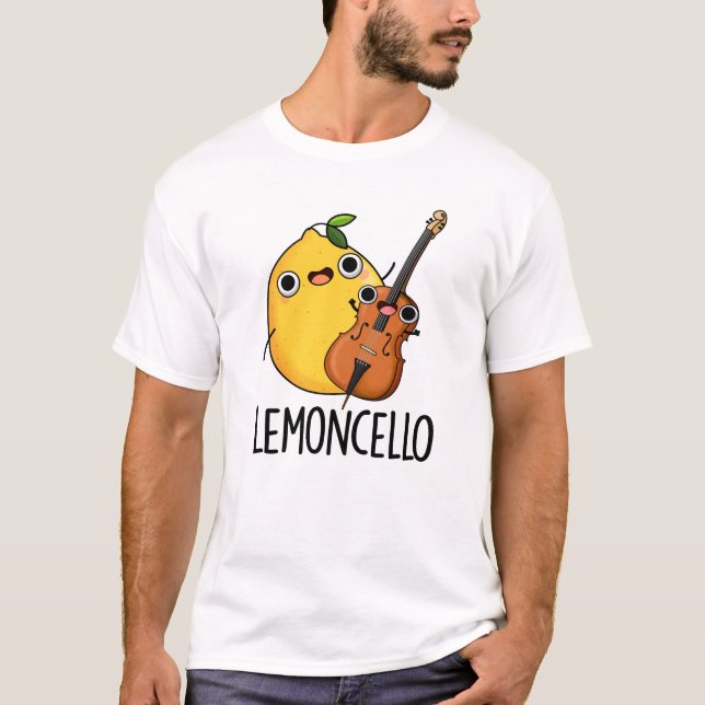 Lemoncello Funny Drink Pun  T-Shirt (Front)