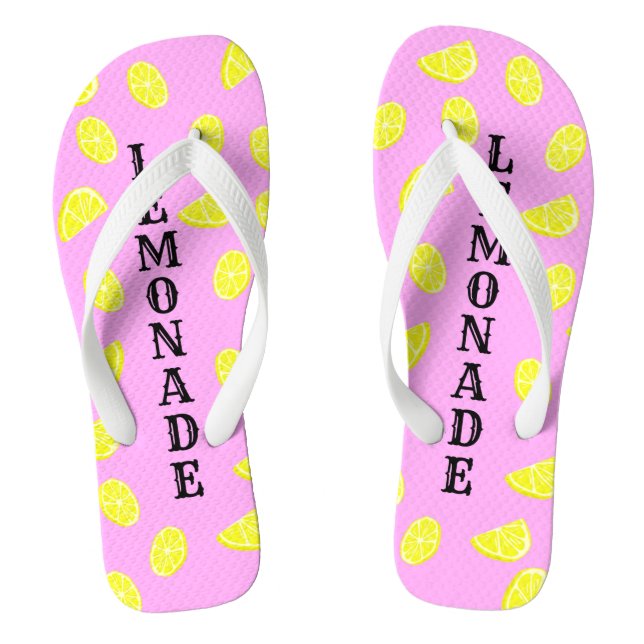 Lemondade Stand Flip Flops (Footbed)